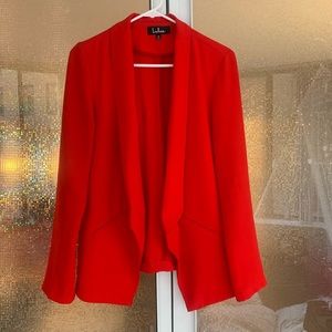 Red blazer